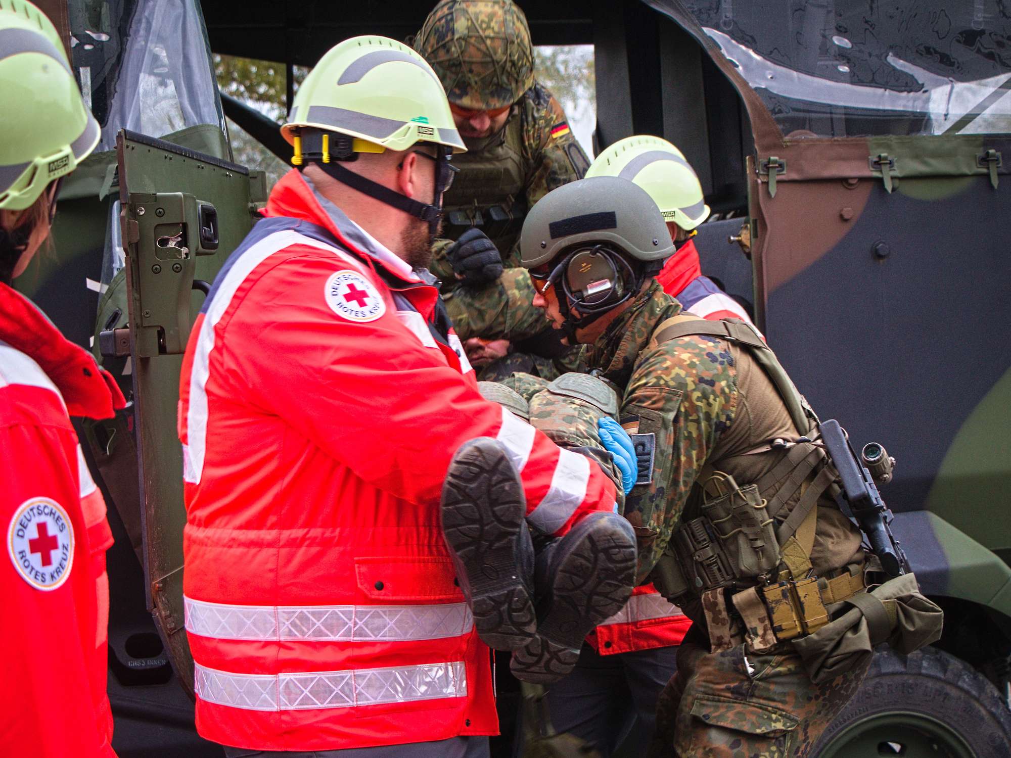 Feldjäger üben bei Orange Road 2023II Behörden Spiegel